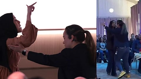 মাইক্রোসফটের অনুষ্ঠানে দুই প্রতিবাদী