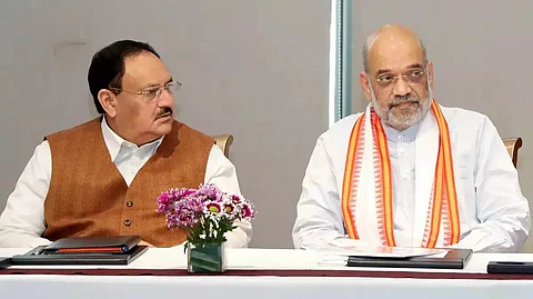 জেপি নাড্ডা এবং অমিত শাহ