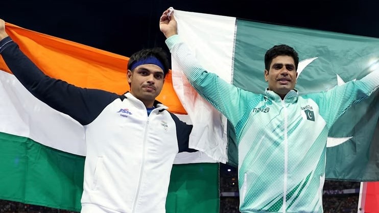 নীরজ চোপড়া ও আরশাদ নাদিম