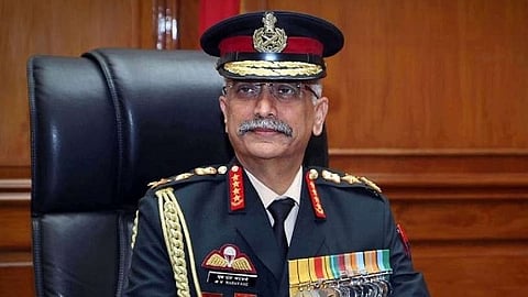 প্রাক্তন ভারতীয় সেনাপ্রধান জেনারেল মনোজ নারাভানে