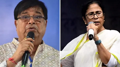 উদয়ন গুহ এবং মমতা বন্দ্যোপাধ্যায়
