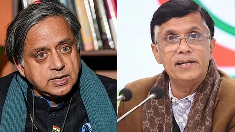 শশী থারুর এবং পবন খেরা