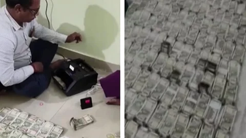 ইঞ্জিনিয়ারের বাড়ি থেকে উদ্ধার টাকার পাহাড়