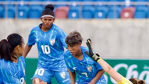 জয়ের হ্যাটট্রিক ভারতীয় মহিলা ফুটবল দলের