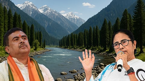 মুসলিম অধ্যুষিত এলাকায় যাবেন না - বাঙালি পর্যটকদের কাশ্মীর ভ্রমণ নিয়ে মমতার উল্টো সুর শুভেন্দুর!