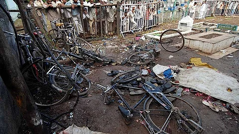 বিস্ফোরণের পরের মুহূর্ত