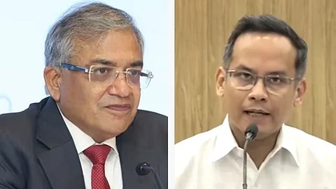 মুখ্য নির্বাচন কমিশনার জ্ঞানেশ কুমার ও কংগ্রেস সাংসদ গৌরব গগৈ