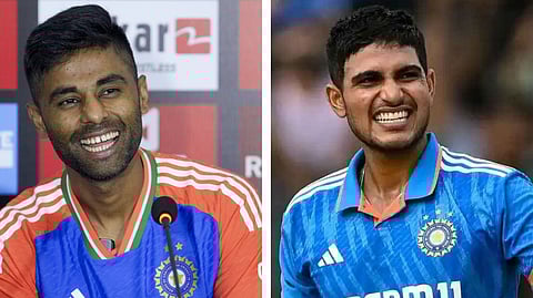 সূর্যকুমার যাদব এবং শুবমন গিল