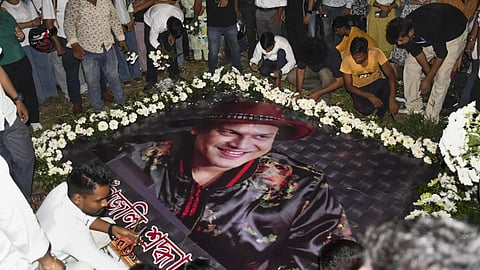 জুবিন গর্গকে শেষ শ্রদ্ধা আসামবাসীর