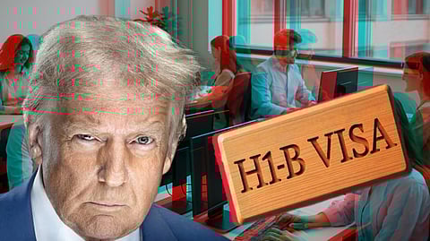 H-1B Visa: H-1B ভিসার জন্য দিতে হবে ১ লাখ ডলার! ট্রাম্পের নয়া নিয়মে ব্যাপক ক্ষতির মুখে ভারতীয়রা