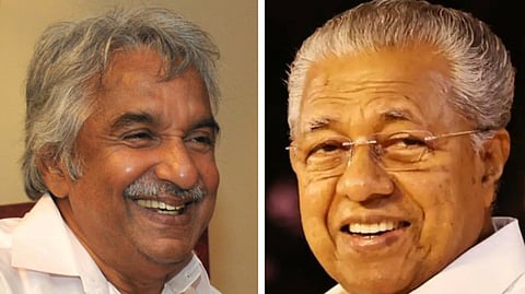 ওমেন চান্ডি, পিনারাই বিজয়ন (বাঁদিক থেকে)