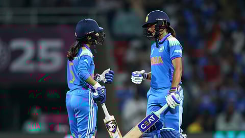 দুরন্ত ব্যাটিং জেমিমা এবং হরমনপ্রীতের