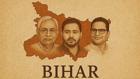 বিহারের বুথ ফেরত সমীক্ষায় এনডিএ-র দখলে সংখ্যাগরিষ্ঠতা