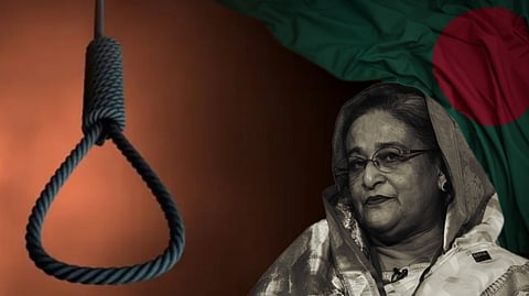 শেখ হাসিনাকে মৃত্যুদণ্ডের নির্দেশ