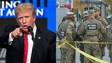ন্যাশনাল গার্ড কর্মীদের উপর গুলি করার ঘটনায় হুঙ্কার ট্রাম্পের