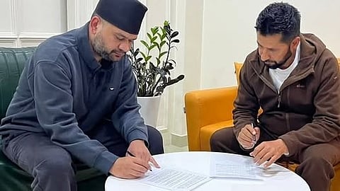 আরএসপি-র সঙ্গে চুক্তি স্বাক্ষর করলেন বলেন্দ্র শাহ