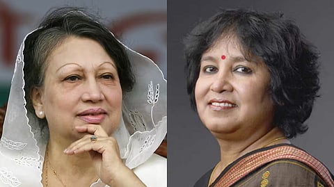 বেগম খালেদা জিয়া এবং তসলিমা নাসরিন