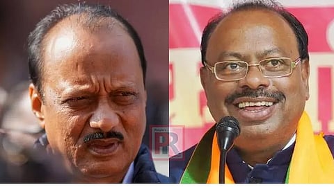 মহারাষ্ট্রের উপমুখ্যমন্ত্রী অজিত পাওয়ার এবং রাজস্বমন্ত্রী চন্দ্রশেখর বাওয়ানকুলে