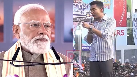 সিঙ্গুরে প্রধানমন্ত্রী নরেন্দ্র মোদী এবং চাপড়ায় রোড শোতে অভিষেক বন্দ্যোপাধ্যায়