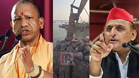 মুখ্যমন্ত্রী যোগী আদিত্যনাথ এবং অখিলেশ যাদব