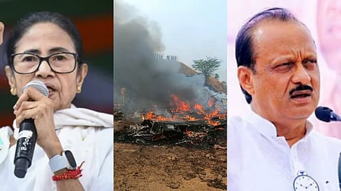 অজিত পাওয়ারের মৃত্যুতে ষড়যন্ত্রের অভিযোগ মমতা ব্যানার্জির