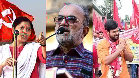 মীনাক্ষী মুখোপাধ্যায়, বিকাশ রঞ্জন ভট্টাচার্য এবং সায়ন বন্দ্যোপাধ্যায়