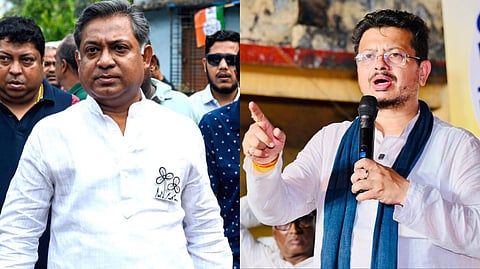 সন্দীপন সাহা এবং ঋতব্রত বন্দ্যোপাধ্যায়