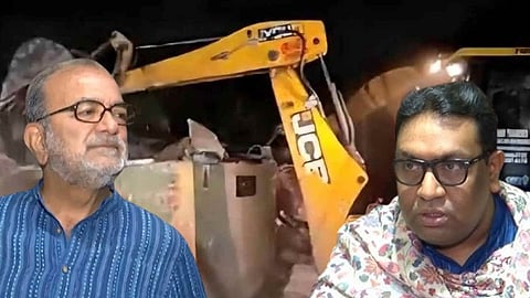 বিকাশ রঞ্জন ভট্টাচার্য ও ফিরদৌস শামীম