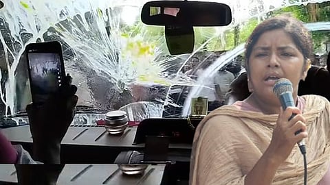 কোচবিহারে মীনাক্ষী মুখার্জির ওপর ডিম হামলা