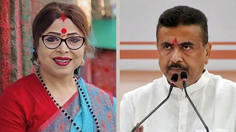 যাদবপুরের বিধায়ক শর্বরী মুখোপাধ্যায় ও মুখ্যমন্ত্রী শুভেন্দু অধিকারী