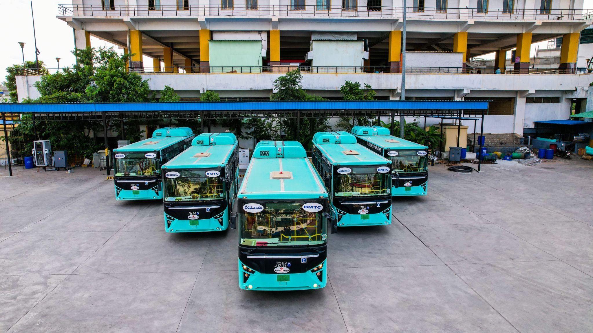 ಬಿಎಂಟಿಸಿಗೆ ನೀಡಲಾಗಿರುವ ಎಲೆಕ್ಟ್ರಿಕ್ ಬಸ್