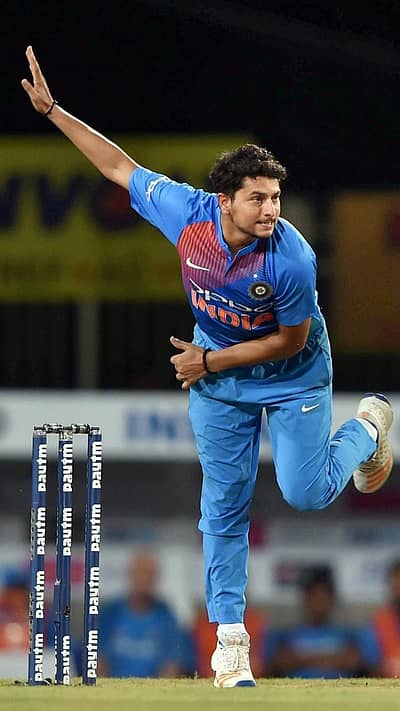 'ಚೈನಾಮನ್' ಶೈಲಿಯ ಬೌಲರ್ ಕುಲದೀಪ್ ಯಾದವ್ ತಂಡದಲ್ಲಿದ್ದಾರೆ. ಅವರು 35 ಪಂದ್ಯಗಳಿಂದ 59 ವಿಕೆಟ್ ಉರುಳಿಸಿದ್ದಾರೆ.