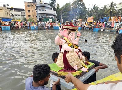 ಬೆಳಗಾವಿ ನಗರದ ಮನೆಗಳಲ್ಲಿ ಕಳೆದ 11 ದಿನಗಳಿಂದ ಪ್ರತಿಷ್ಠಾಪನೆ ಮಾಡಿದ ಗೌರಿಸುತನ ಮೂರ್ತಿಗಳ ವಿಸರ್ಜನೆ ಮಂಗಳವಾರ ವೈಭವದಿಂದ ನಡೆಯಿತು.