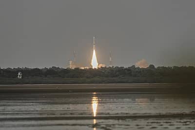 ನಭಕ್ಕೆ ಚಿಮ್ಮಿದ 'ನಿಸಾರ್' ಉಪಗ್ರಹ