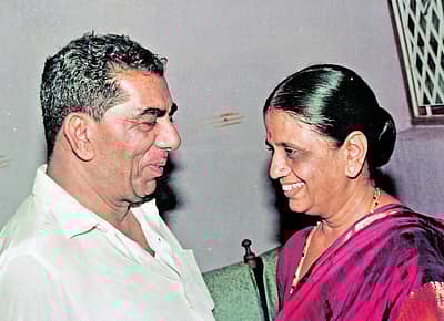 ಶಾಮನೂರು ಶಿವಶಂಕರಪ್ಪ ಹಾಗೂ ಅವರ ಪತ್ನಿ ಪಾರ್ವತಮ್ಮ