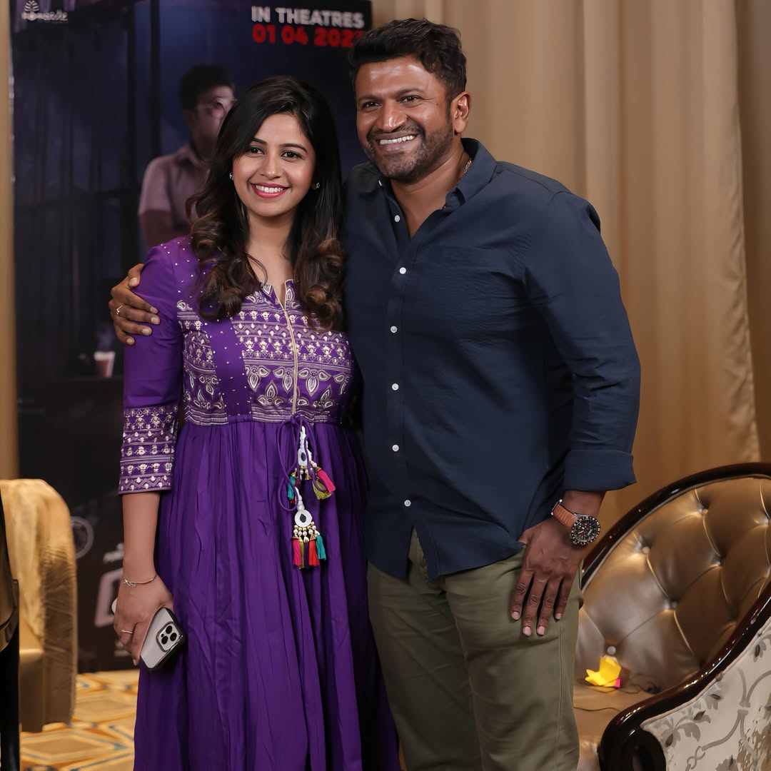 ನಿರೂಪಕಿ ಅನುಶ್ರೀ, ಪುನೀತ್ ರಾಜ್ಕುಮಾರ್