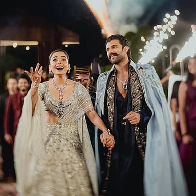 ಸಂಗೀತ ಕಾರ್ಯಕ್ರಮದಲ್ಲಿ ವಿಜಯ್ ದೇವರಕೊಂಡ ಹಾಗೂ ರಶ್ಮಿಕಾ ಮಂದಣ್ಣ ತುಂಬಾ ಸುಂದರವಾಗಿ ಕಾಣಿಸಿದ್ದರು.