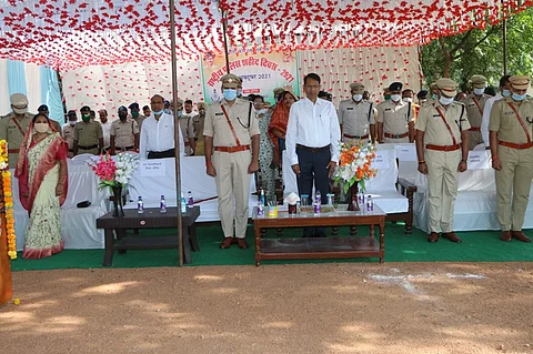 दतिया: 29वी वाहिनी में मनाया गया राष्ट्रीय पुलिस शहीद दिवस