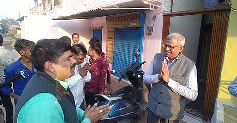 खैलार जनसंपर्क में तिलक यादव को जनता ने दिया बहुमत से विजय होने का भरोसा