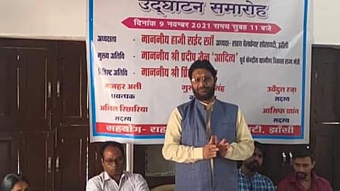 राहत सोसायटी ने खोला गरीब मरीजों के लिए क्लीनिक पूर्व केंद्रीय मंत्री प्रदीप जैन आदित्य ने किया उद्घाटन