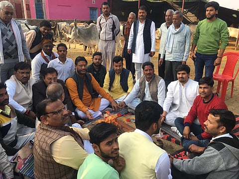 ग़ौशाला में गाय मरणासन हालात में मिली