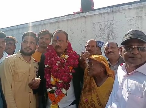 बहुजन समाज पार्टी के प्रत्याशी वीर सिंह गुर्जर