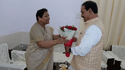 छत्तीसगढ़ की राज्यपाल पहुंची दतिया