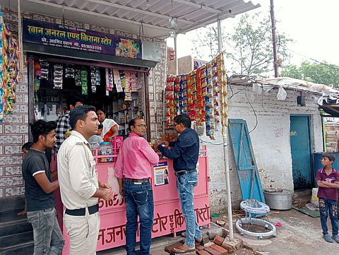 कोटपा एक्ट के तहत 29 दुकान संचालकों पर चलानी कार्यवाही की,