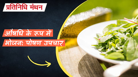 औषधि के रूप में भोजन: पोषण उपचार