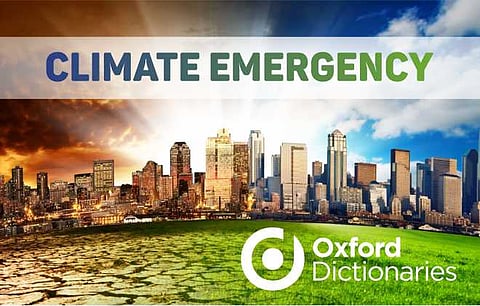 शब्दों में भी दिखने लगा प्रदूषण का प्रकोप, वर्ड ऑफ़ द ईयर ‘Climate Emergency’