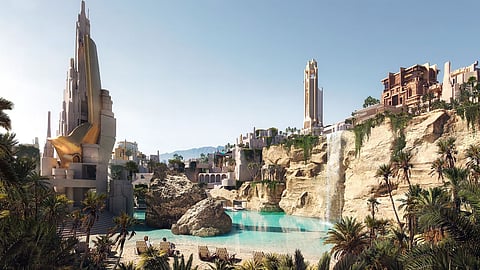 يُقدِّم المنتجع تجربة استجمام استثنائية وسط مناظر طبيعية خلابة وتصميم مبتكر