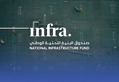 شعار "صندوق البِنْية التحتية الوطني"