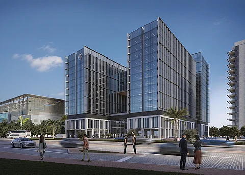 نموذج مشروع "DIFC Square" الجديد في قلب الحي المالي بدبي