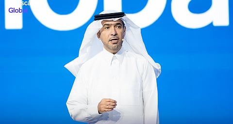 وزير الإسكان السعودي ماجد الحقيل، خلال حفل افتتاح معرض "سيتي سكيب" بالرياض